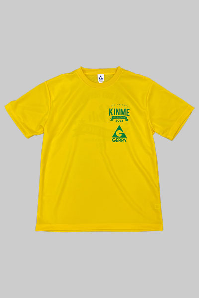 第6回「伊豆稲取 キンメマラソン」にて、GERRYのTシャツが参加記念品として配られました。